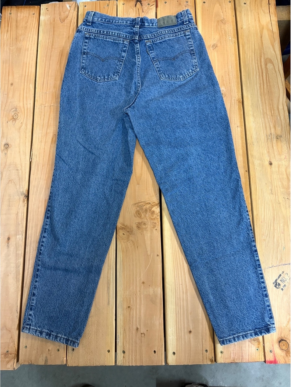 Levi's 510 Jeans 100% Cotton Blue Denim Size 14 USA 1992